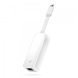 ADAPTOR RETEA TP-LINK , extern, USB-C, port RJ-45, 1000 Mbps,”UE300C”