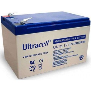 Baterie UPS | 12 V | 12 A | Borne F1 | 151 x 98 x 95 mm , Ultracell UL12V12AH