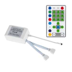 Controler IR banda led 24 butoane, TELECOMANDA BANDA LED DIGITALA