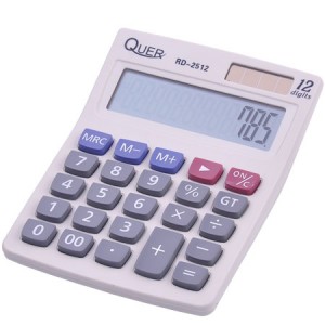 CALCULATOR 12 DIGITS RD-2512 QUER