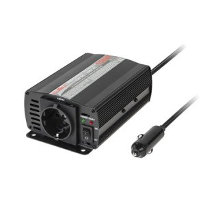 INVERTOR de la priza auto 12V la priza normala 230V putere max. 150W,   KEMOT (URZ3160) 