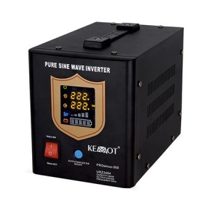 UPS CENTRALE TERMICE SINUS PUR 300W 12V KEMOT URZ3404B, NEGRU