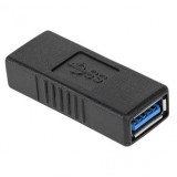 Adaptor USB3.0 mama-mama pentru prelungire cablu USB 3.0 