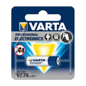 Baterie alcalina LR27 Varta 27A, 12V DC, marime V27A (R27)