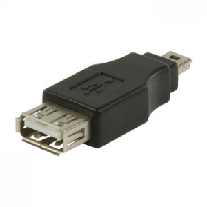 VLCP60902B Adaptor OTG USB mama - MINI USB tata, ADAPTOR OTG MINI USB (testat OK case marcat)