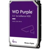 HDD WD 4TB, Purple, 5.400 rpm, buffer 256 MB, intern 3.5", pt supraveghere, „WD42PURZ”