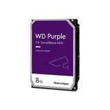 HDD 8TB WD Purple Surveillance, 5400RPM, SATA, intern 3.5" pentru computer, DVR, NVR, sisteme supraveghere video