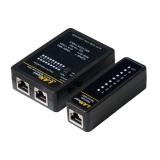 TESTER CABLU RETEA LOGILINK, pt. cablu UTP, FTP, coaxial, conector RJ45, RJ11, RJ12, BNC, „WZ0015” 