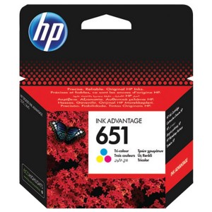Cartus HP 651 Color, Original, Tri-colour, 300 Pagini