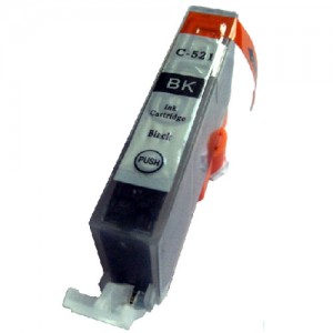 Cartus CANON CLI-521BK, Compatibil, Black, Inkjet
