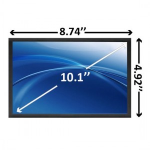 Display laptop 10.1" LED, 1024 x 600 ( WSVGA ), GLOSSY, Grad A+ , QOLTEC