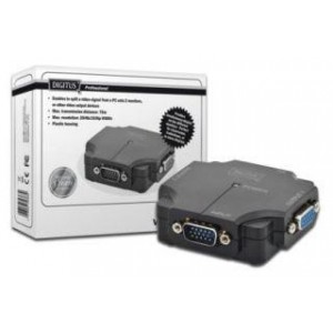 Spliter VGA cu 1 intrare si 2 iesiri, Splitter VGA 2-port, Digitus