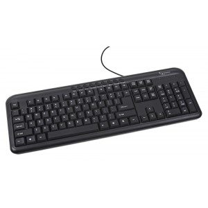  Gembird KB-UM-101 Multimedia keyboard USB, black