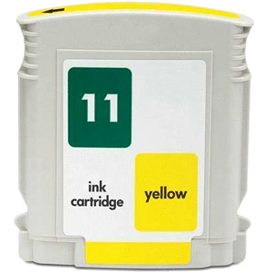Cartus HP 11Y Compatibil, Yellow, Inkjet