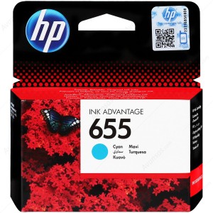 Cartus HP 655, Original, Cyan