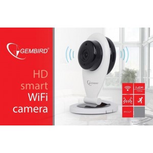 Camera supraveghere IP Wireless Gembird HD WiFi camera de interior, alba