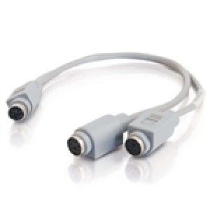 Cablu 2 x PS2 mama la 1 x PS2 tata