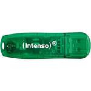 Stick memorie USB Intenso RAINBOW LINE GREEN 8GB, 3502460