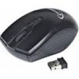 Mouse Wireless Gembird, nano USB, black