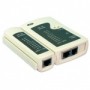 Tester cabluri pentru mufe RJ11, RJ12 si RJ45 cu telecomanda, LOGILINK WZ0010