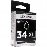 Cartus LEXMARK 34XL, Original, Black, Inkjet, Lexmak #34XL High capacity black Cartridge P910, P4000, P6000 ,X3500, X4500 ,X2500 ,X3300, X5200 ,X5070, X5075, X5470,X5490, X5495, X7100, X7300, X8300, X7350,Z800 ,Z845, Z1300, Z1400 Cartus LEXMARK 34XL, Original, Black, Inkjet, Lexmak #34XL High capacity black Cartridge P910, P4000, P6000 ,X3500, X4500 ,X2500 ,X3300, X5200 ,X5070, X5075, X5470,X5490, X5495, X7100, X7300, X8300, X7350,Z800 ,Z845, Z1300, Z1400