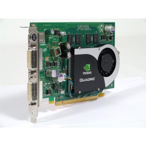 Placa video Nvidia QUADRO FX 1700 512MB / 128 BIT, 2x DVI, slot pci-ex