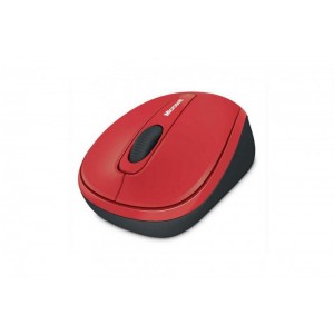 Mouse Microsoft Wireless, BlueTrack Mobile 3500 rosu