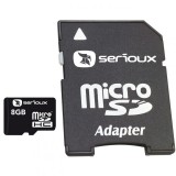 Card memorie microSDHC 8GB clasa 10 SERIOUX SFTF08AC10