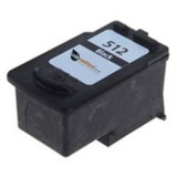 CARTUS COMPATIBIL CANON PG-512 BLACK, capacitate mare, 15ML, INKJET