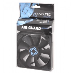 Ventilator Revoltec ''AirGuard'', 120x120x25mm