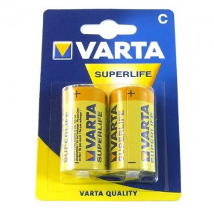 Set 2 baterii Varta High Energy R14