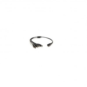 Spliter alimentare camere supraveghere video, 1 intrare si 4 iesiri, pentru 4 camere