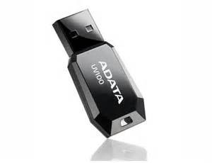 Stick Memorie 16GB Adata UV100 fara capac negru 