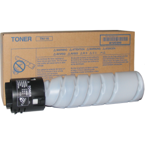 Cartus toner TN116 negru , ORIGINAL pentru Konika Minolta Bizhub 185 / 164  (TN-116 / TN 116) A1UC050
